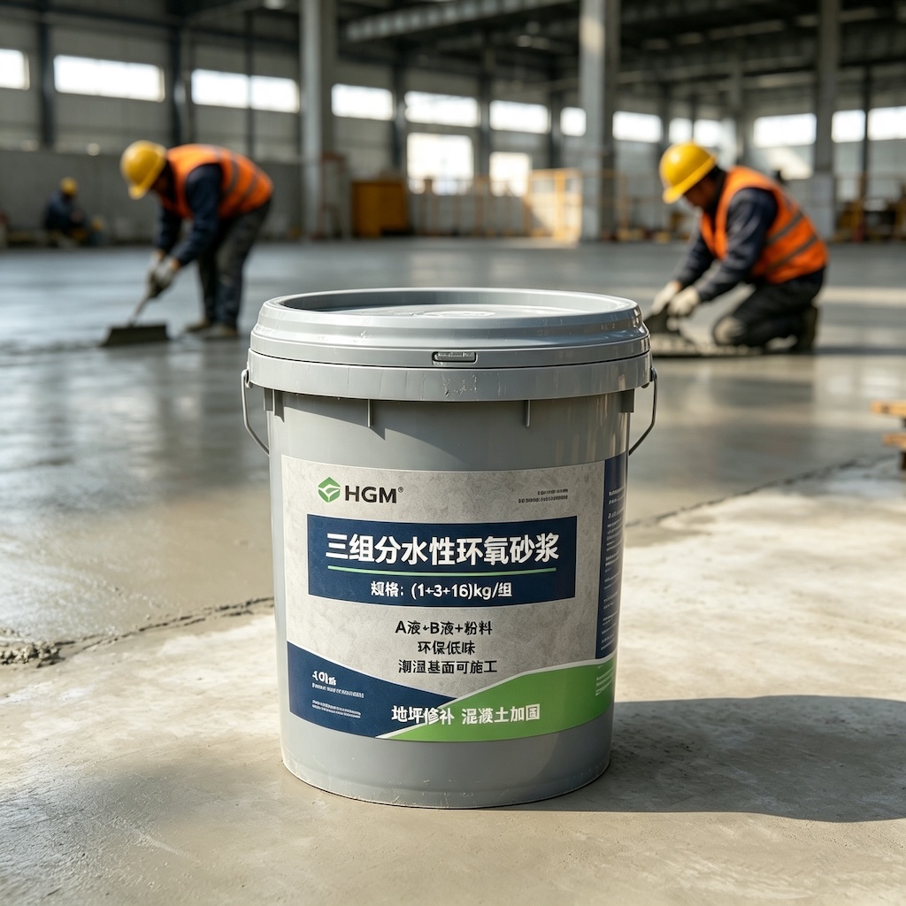 青秀三组份水性环氧砂浆